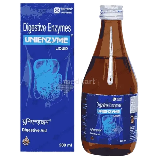 unienzyme syrup 200 ml